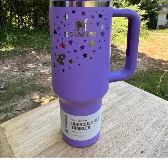 Stanley x Olivia Rodrigo Quencher H2.0 Flow State Tumbler 40oz New USA stock - Picture 4 of 6